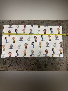 Vintage Peanuts King Sized Large Decorative Pillowcase
